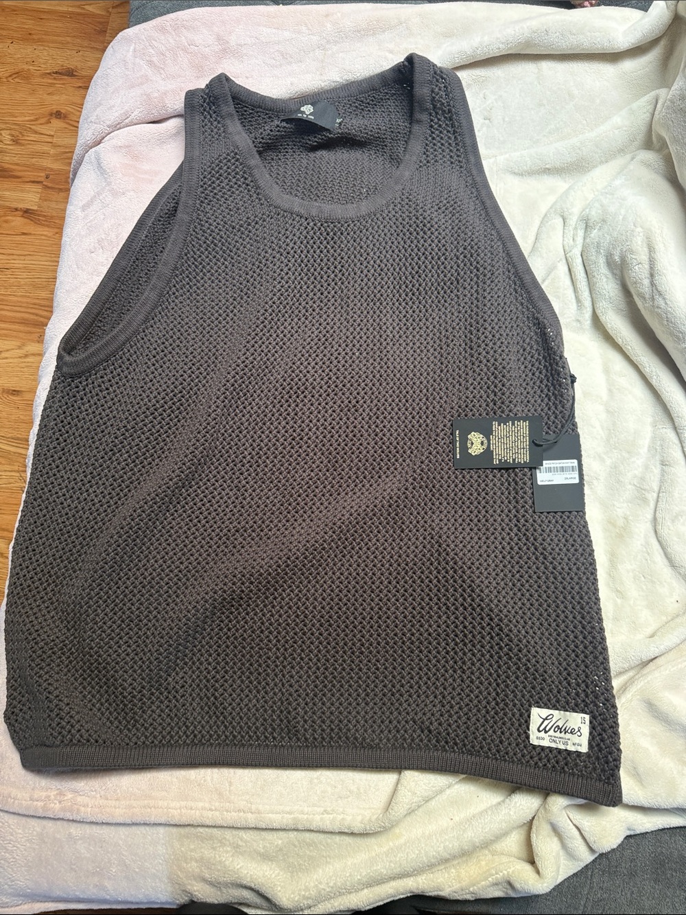 Darc sport Men’s grey Mesh Tank Sweater limited 401 of 1000